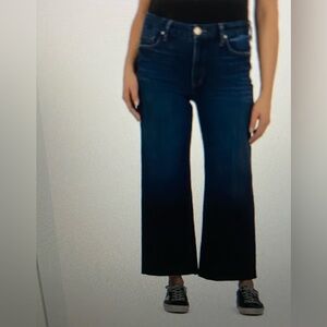 Kut from the Kloth Meg High Rise Wide Leg Raw Hem 6P